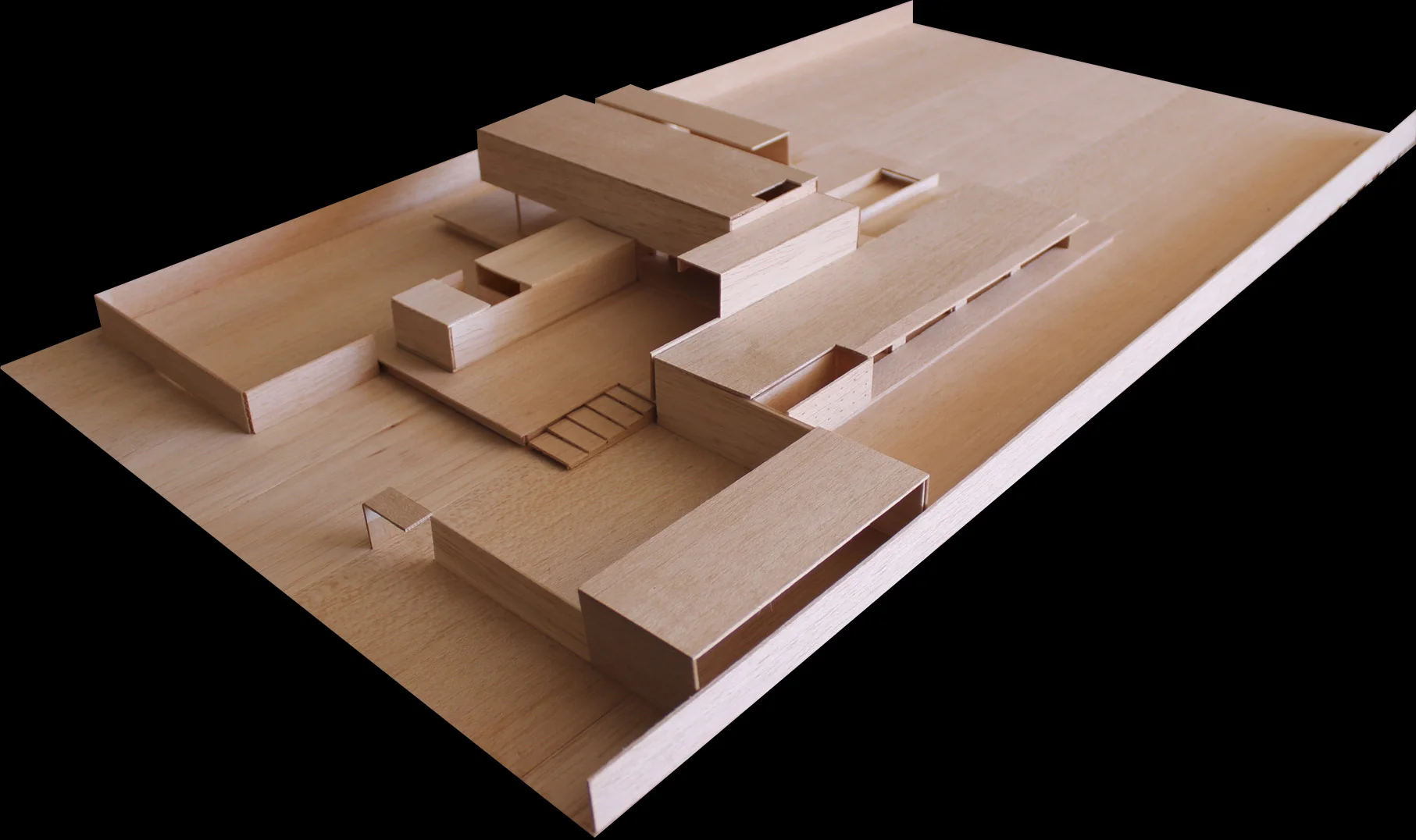 Maqueta física de taller de Casa Chamonate
