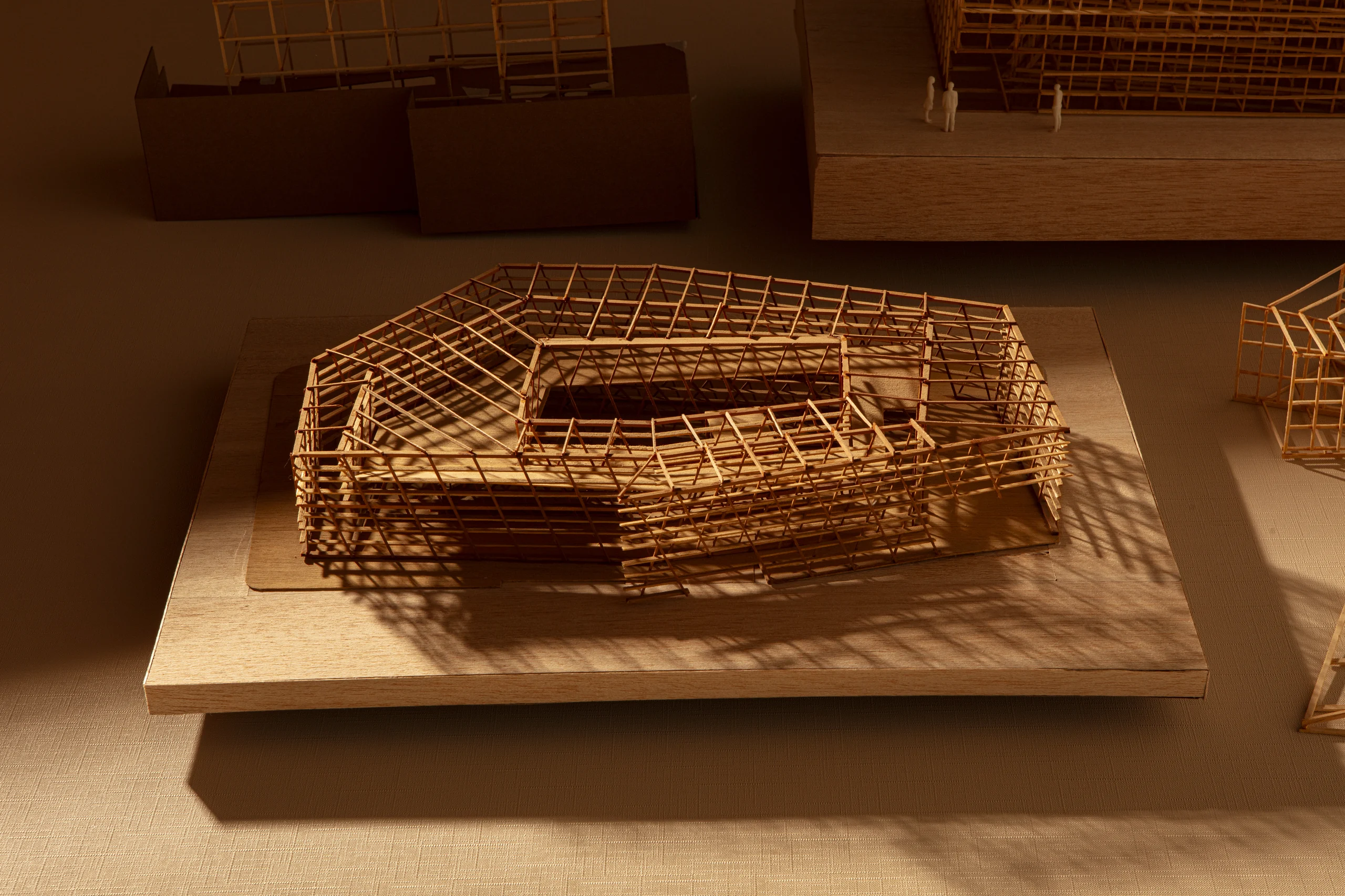 Maqueta física de masa telúrica